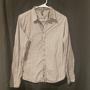 Liquid venom patterned button down top | cotton dress shirts button up shirt